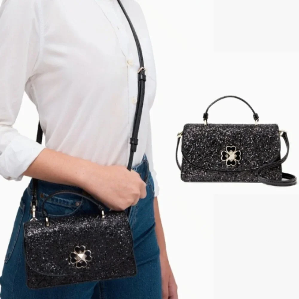 Kate Spade Odette Glitter Mini Crossbody Bag